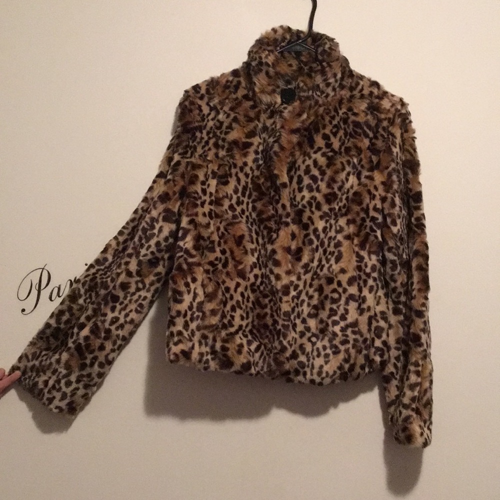 Leopard cheetah print jacket!! 🖤